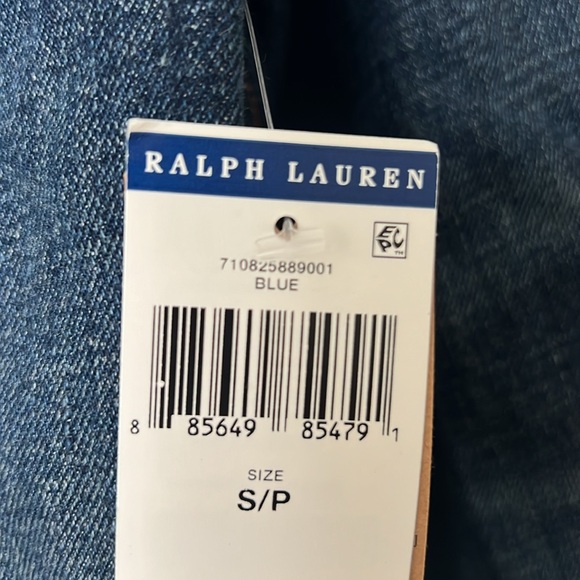 Polo Ralph Lauren Denim Jacket Men’s Small Riders Moto Jean - Picture 2 of 7